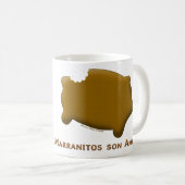 Marranitosの息子Amor (Marranitosは愛はです) コーヒーマグカップ (正面右)