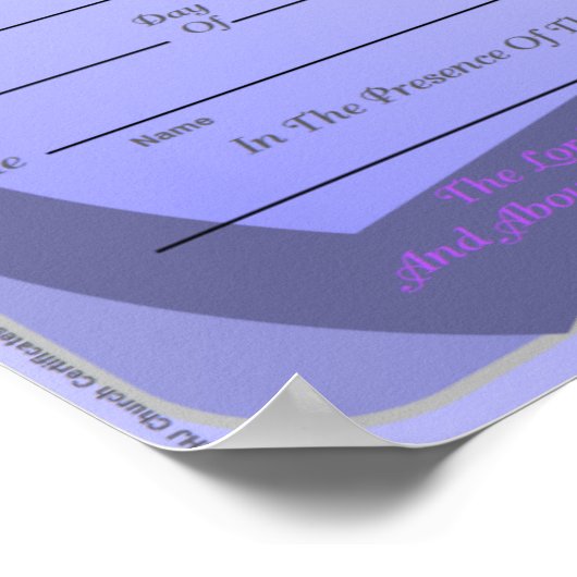 Marriage Certificate ポスター (角)