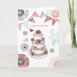 Marriage greeting card カード