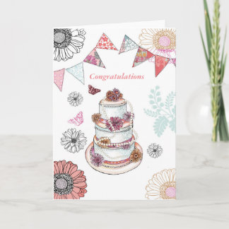 Marriage greeting card カード