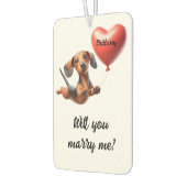 Marriage Proposal カーエアーフレッシュナー (左)