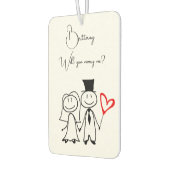 Marriage Proposal カーエアーフレッシュナー (左)