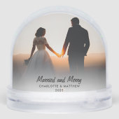 Married and Merry First Christmas Photos Custom (裏面)