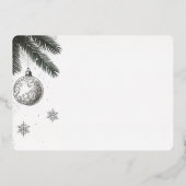 Married & Bright 箔シーズンカード (裏面)