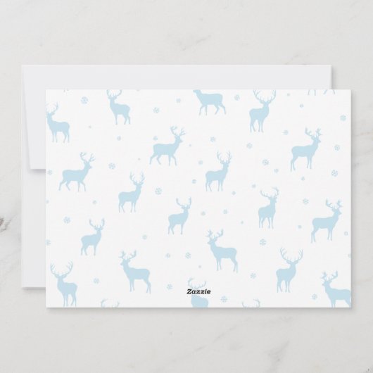 Married & Bright Script Wedding Couple Photo シーズンカード (裏面)