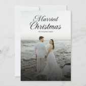 Married Christmas Card シーズンカード (正面)