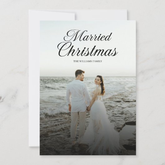 Married Christmas Card シーズンカード (正面)