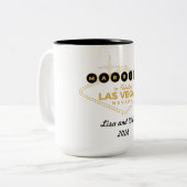 Married in Vegas Mug ツートーンマグカップ (正面左)