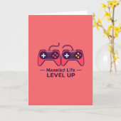 Married Life Level Up Gaming Art カード (黄色い花)