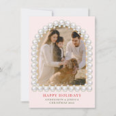 Married & Merry  Photo Christmas シーズンカード (正面)