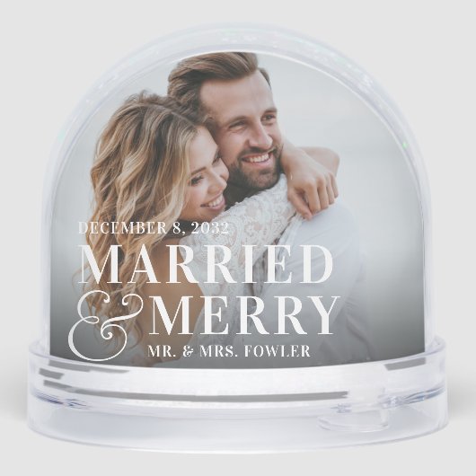 Married & Merry Wedding Photo (裏面)