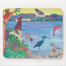 Marrowstoneの友人のマウスパッド