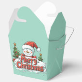 Marry Christmas  フェイバーボックス (見開き)