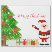 Marry Christmas ラッピングペーパー (フラット)