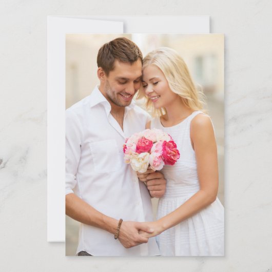 Marry Me Chicken Pasta R Wedding Rehearsal Dinner  招待状 (裏面)