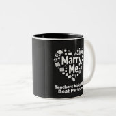 Marry Me Teacher ツートーンマグカップ (正面右)