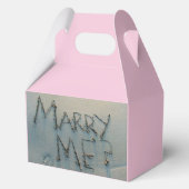 Marry Me? Written in Sand Favor Box フェイバーボックス (正面)