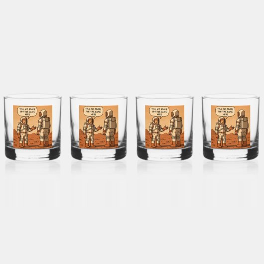 Mars ウイスキーグラス (正面)