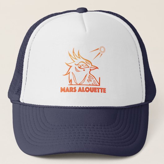 Mars Alouette casquette bleu foncée キャップ (正面)