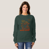 Mars Alouette sweatshirt vert foncé スウェットシャツ (正面フル)