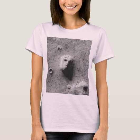MARS-_-Cydonia Mensaeの顔 Tシャツ (正面)
