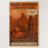 Mars Outpost Monument Park - Puzzle ジグソーパズル (縦)
