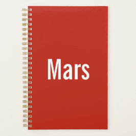 Mars Planner  プランナー手帳