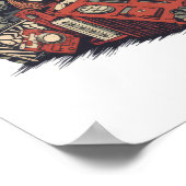 Mars Pop Party Animals – Fun Music & Space Culture ポスター (角)