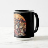 Mars Pop Party Animals – Fun Music & Space Culture マグカップ (正面右)