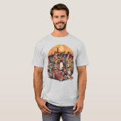 Mars Pop Party Animals – Fun Music & Space Culture Tシャツ (正面フル)