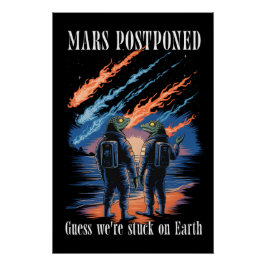 Mars Postponed – Stuck on Earth ポスター