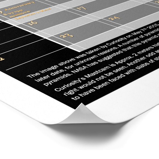 Mar's Pyramid ポスター (角)