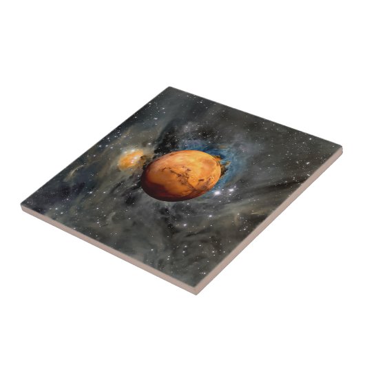 Mars Red Planet Cinematic Ceramic Tile タイル (側面)