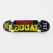 MARS REGGAE スケートボード (横)