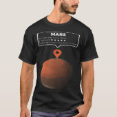 Mars Review Maps No One has been here Exploration Tシャツ (正面)