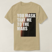 Mars Space Travelers Tシャツ (デザイン正面)