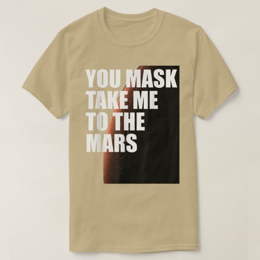 Mars Space Travelers Tシャツ (デザイン正面)