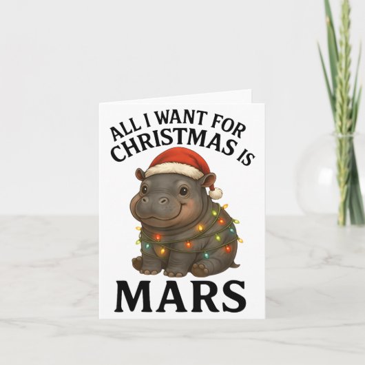 Mars The Hip Christmas Baby Hip Mars Viral Pygmy H カード (正面)
