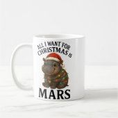 Mars The Hip Christmas Baby Hip Mars Viral Pygmy H コーヒーマグカップ (左)