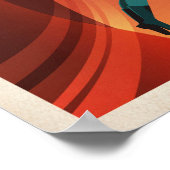 Mars tourism poster for Valles Marineris ポスター (角)