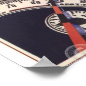 Mars Travels Soviet ポスター (角)