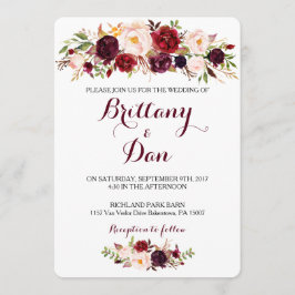 Marsalaの結婚式招待状 招待状