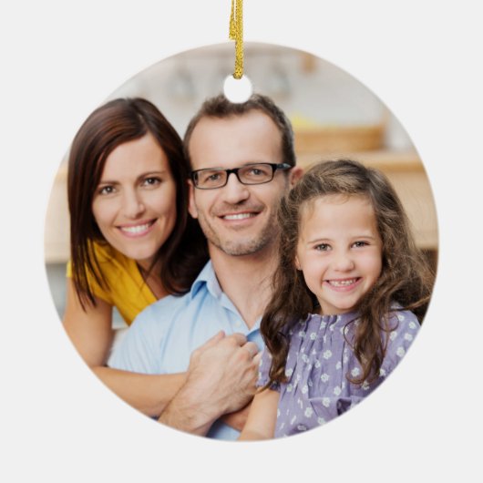 Marsala及び海軍花のぼろぼろのシックな三人家族 セラミックオーナメント (裏面)