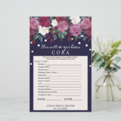 Marsala & Navy How Do Well Know The Bride Game (スタンド正面)