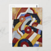 Marsden Hartleyによる抽象化 ポストカード (正面/裏面)