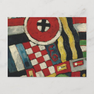 Marsden Hartley – ベルリンアブストラクション シーズンポストカード