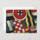 Marsden Hartley – ベルリンアブストラクション シーズンポストカード (正面/裏面)