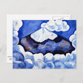 Marsden Hartley art-Pocateptl, Spirted Morning ポストカード (正面/裏面)