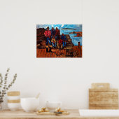 Marsden Hartley Lobster Fishermen ポスター (キッチン)