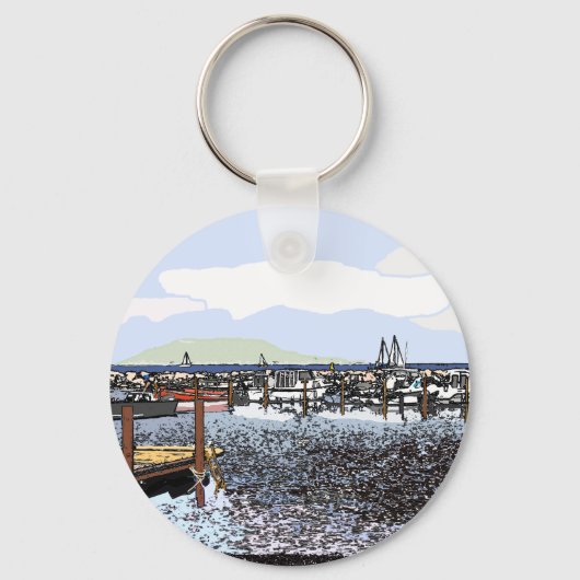 Marseillan South of France キーホルダー (正面)